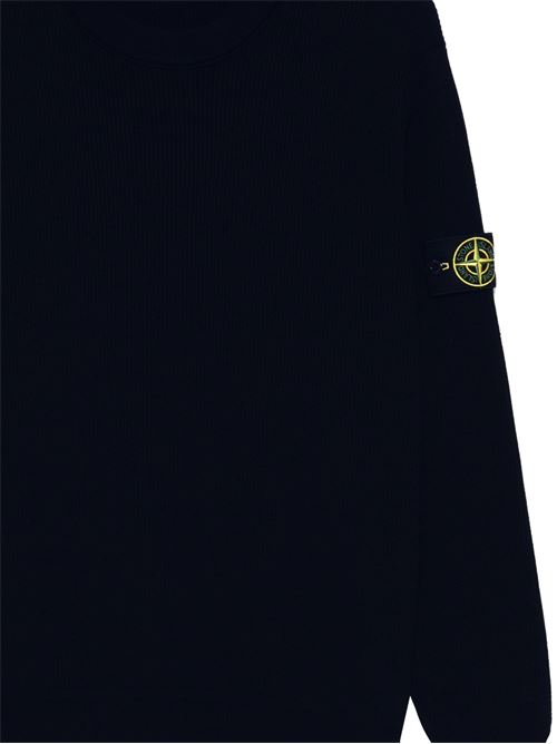 Navy blue knitwear STONE ISLAND | 155100054S00D8V0020